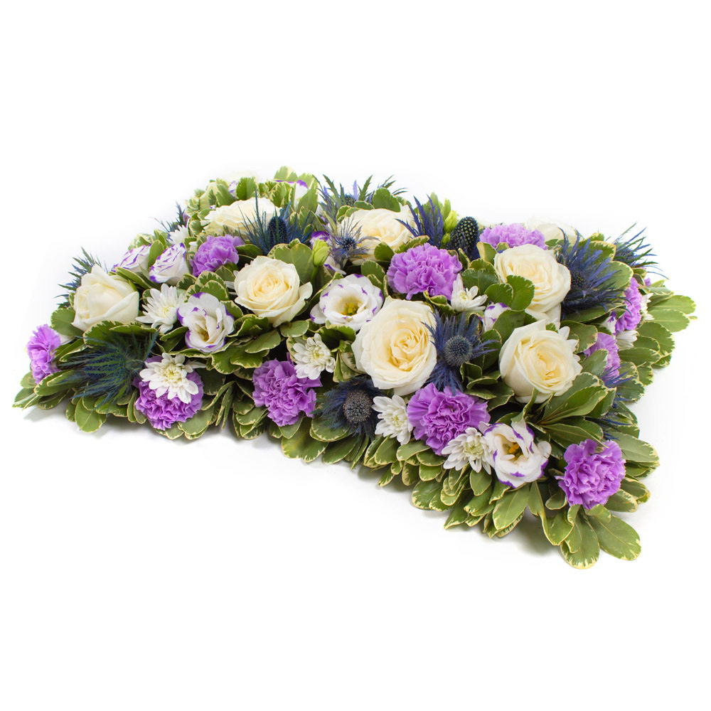 Open Based Pillow With Mixed Flowers