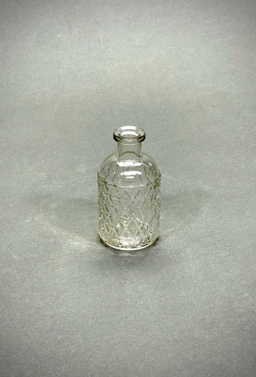 Bud Vase Clear Bottle